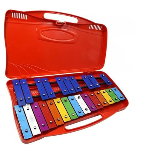 Instruments De Musique En Xylophone Métallophone Chromatique 25 Notes Xylophone Débutants Et Adultes Xylophone