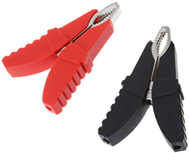 2pcs for Butterfly Type Insulated Clips Testing Clamps for C