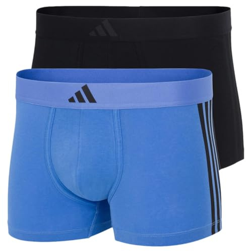 Low Rise Trunk (2PK) - Active Flex Cotton 3 Stripes - Bequeme Unterwäsche