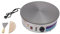 ERnonde Appareil à crêpes 3 kW Ø 45 cm Pour les maisons, les boulangeries, les restaurants, les cafés, etc. Argenté