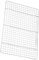 Grille de refroidissement pour cuisine et cuisson, grille en acier inoxydable 304 à carreaux Grille de déformation Refroidissement en inox Fil de résistance boulangerie maison
