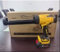 Akku-Kartuschenpresse Kompatibel Für Makita 18V Batterie, Max 400 Kg, 6 Geschwindigkeiten, Akku Silikonpistole Mit 2 x 2Ah, FüR 150-310ml Dicht- & Klebstoffkartuschen（Gelb）