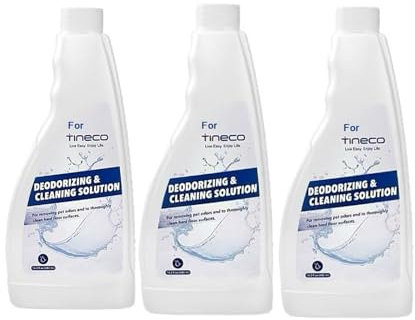 Gcbhfjrcyz Agent De Nettoyage Liquide De 480 ML, Compatible avec Tineco Floor One S3 S5Pro2COMBOS7Pro Toutes Les Séries D'aspirateurs Robots(3bottl)