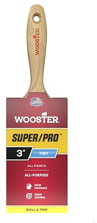 Wooster Brush J4104-3 Super/Pro Ermine Paintbrush, 3-Inch