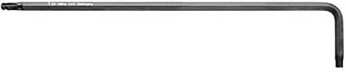 Wiha Stiftschlüssel TORX® Kugelkopf, schwenkbar für schwer zugängliche Bereiche, brüniert (32389) T20 x 148 mm, 29 mm