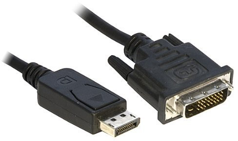 1.8M DisplayPort to DVI Cable Lead Display Port Adaptor