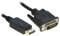 1.8M DisplayPort to DVI Cable Lead Display Port Adaptor