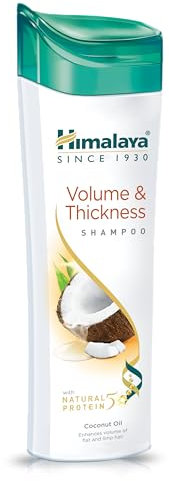 Himalaya Champú Volumen y Espesor con Aceite de Coco, Aporta Volumen, Cabello Visiblemente Grueso y con Volumen, 400 ml