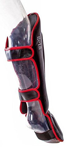 METAL BOXE MB303N Protège-Tibias/Pieds Noir Taille M