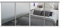 Sliding Wardrobe Half Height Loft Doors x 4 (Mirror, 2998mm-3607mm)