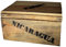 haus-garten-versand.de Holzkiste, Mini (21x27x14,5cm),Vintage, Weinkiste, Obstkiste mit Deckel und Aufdruck