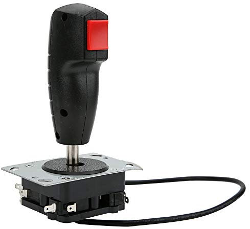 Walfront 8 Way Flight Joystick avec Bouton déclencheur et Top Fire pour Jeu d'arcade