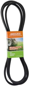 SECURA Courroie d'entraînement compatible avec tracteur tondeuse Murray 37 x 61