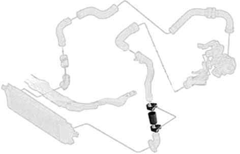 Borg & Beck BTH1434 Turbo Hose To Fit Nissan Qashqai K9K