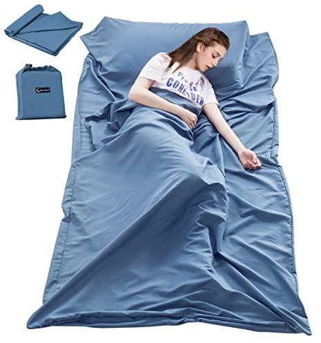 Mannice Sleeping Bag Liner Schlafsack für Erwachsene, Unisex