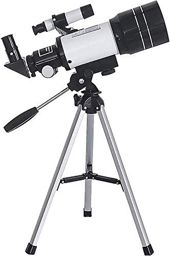 Astronomischbrechende Teleskopgeschenke für Anfänger in der Astronomie, Teleskope Astronomieprofi, Teleskop mit 70 mm Apertur und Stativ, Reiseteleskop mit 2 Vergrößerungsokularen -