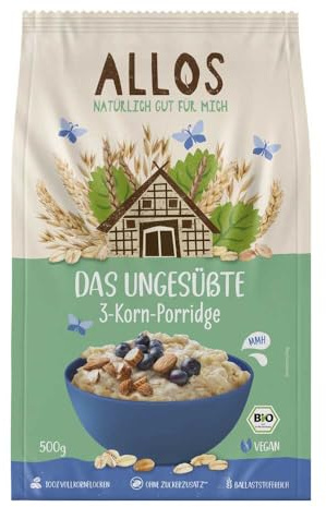 Allos - Der ungesüsste 3-Korn-Brei - 0,5 kg