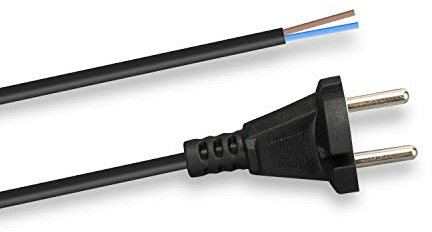 MisterVac | Kabel Zuleitung Strom- Reparaturkabel kompatibel mit Bosch BGB2KFL