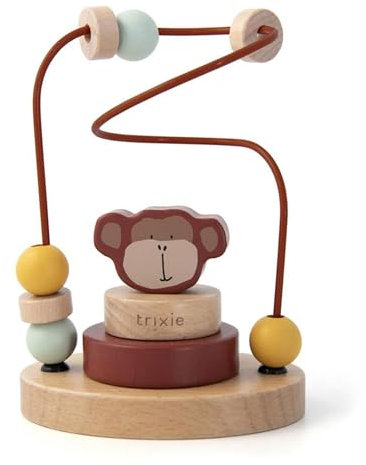Trixie Holz Motorikschleife AFFE - Mr. Monkey