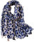 FAIRYGATE Leopard Schal Frauen Animal Print Langer Baumwolle Schal Geschenk Damen Leopardenmuster 19229