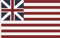 FLAGGE DER GRÖßEN UNION (WEST INDIA COMPANY) 90D SEIDENSATIN QUALITÄT. GRÖßE VON 150X90 CM