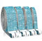EANLOLY Selbstklebende Kristall Strass Diamant Band DIY Dekoration Aufkleber,für Kunsthandwerk, DIY Event Auto Telefon Dekoration,deko torte(Blue 4 x self-adhesive crystal rhinestones)