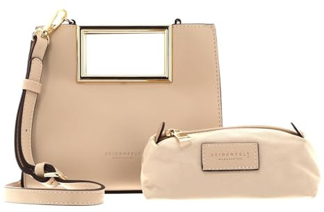 SEIDENFELT MANUFAKTUR Bjerre Shopper S Creamy Cloud/Gold