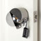 TEMEILI Door Handle Lock, Knob Lock Out Device,Cover to Disable The Doorknob/Faucet/Valve, Prevents Turning of and Access Keyhole, Operating (Password hanging lock), Stainless Steel-2