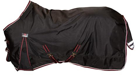 CATAGO Endurance 1680D Outdoordecke für Pferde, 0g - schwarz - 115 cm