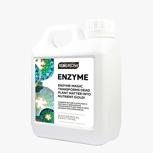 UK Grow -25L Enzyme - Premium Hydroponic and Soil Nutrients - Maximize Plant Growth and Yield (25Ltr, Enzyme)