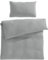 Pure Label Musselin Kinderbettwäsche 100x135 cm mit einem Kissenbezug 40x60 cm aus 100% Baumwolle - Traumhaft weiche, kuschelige Baby Bettwäsche in grau aus Musselin