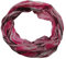 beybey® Trance Edition Damen Seide Loop Schal in herrlichen Farben - ein Seidenschal zum Verlieben (Intense rosa)
