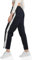 Kendindza Knopfhose Reha Hose Damen seitlich zu öffnen Jogginghose mit Druckknöpfen Relaxhose Damen Sporthose Damen Lang Trainingshose Damen Lang Freizeithose Damen Blau - L