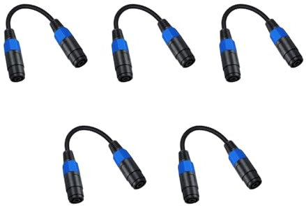 Mumuve Professional Speakon Extension Cable Speakon Female To Speakon Female 4 Core Plug Ohm Head Speakon Extension Cable Female To Female Cable