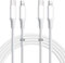 Everdigi USB C to Lightning Cable 2Pack 1M/3FT MFi Certified iPhone Fast Charger Cable Power Delivery 3.0 Nylon Braided Cord Compatible with iPhone 14 13 12 11 XS XR X Pro Max Mini iPad iPod AirPods
