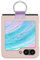 EASSGU Custodia Skin-Touch con Anello in Metallo per Samsung Galaxy Z Flip6 / Samsung Galaxy Flip 6 2024 (6.7) - Rosa Rosa.