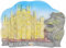 Kühlschrankmagnet Duomo di Milano Italien Tourismus Souvenir 3D Kühlschrank Dekoration Handwerk