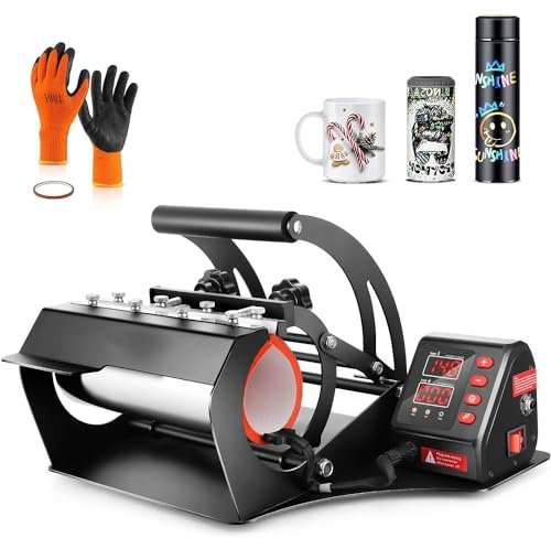 XNZJHPP Tumbler Press Machine, 11oZ-30oZ Mug DIY Vinyl Heat Transfer Sublimation per Tumbler (Mug Press) (220V)