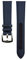 WB Original Premium Segeltuch-Uhrenarmband | Dunkelblau - 20 mm - Schließe: Silber Gebürstet | Cordura, Leder | Ersatz-Armband