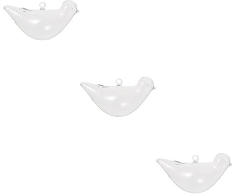 OFFSCH 3pezzi Vaso Di Sospeso Per Piante Idroponiche Decorazione Trasparente Per Interni Contenitore Creativo Per Fiori e Piante Unico Per Amanti Del