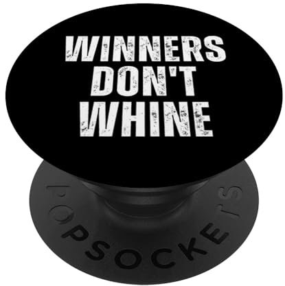 Gewinner jammern nicht PopSockets Klebender PopGrip