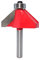 Trend Router Bits,Chamfer Edge Forming Router Bit,Milling Cutter,Chamfer Router Bit,1/4 Inch Shank 45 Degree Bevel Edge Forming Milling Cutter with Top Bearing,Tungsten Carbide Edge Molding 1pcs(3/4in