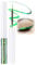 EONFAVE Chamäleon Liquid Eyeliner, Grün Flüssiger Eyeliner Wasserfest, Glitzer Metallic Green Eyeliner Stift, Multichrome Eyeliner Glitzer Lidschatten, Ultra-Fine Tip, Langlebiger Schimmer Kajalstift