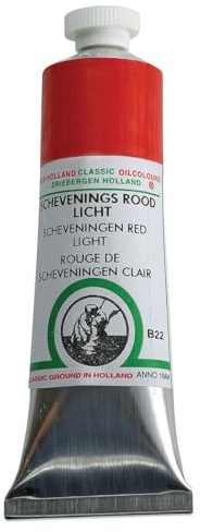 Old Holland Classic Oil: 40 ml Scheveningen Light Red