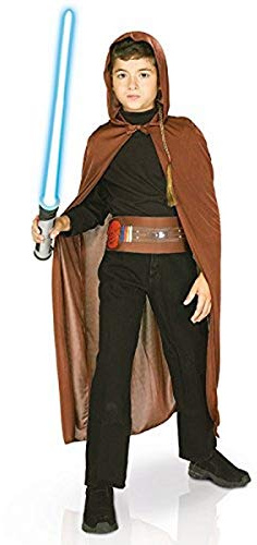 Generique - Jedi-Ritter-Set Star Wars-Kinderkostüm braun