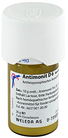 Antimonit D 6 Trituration