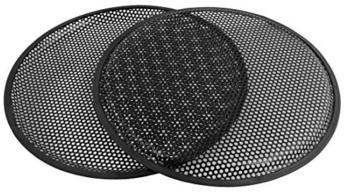 sourcing map 12 31cm Negro Protector Rejilla Tapa Cubierta de Altavoz para Coche