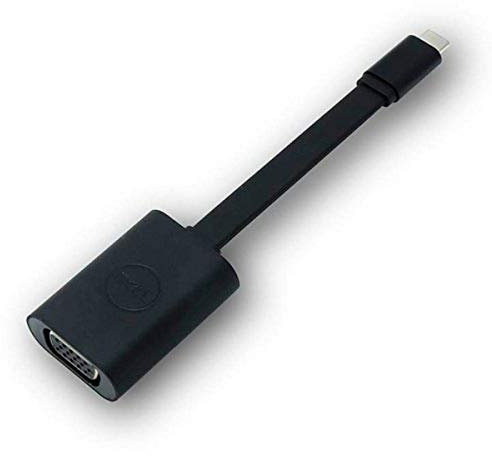 Dell dbqbnbc064 USB C VGA (D-Sub) Black Cable and Video Adapter