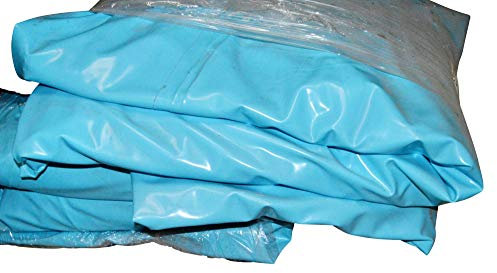 Poolinnenfolie blau Poolfolie geeignet für Stahlwandpools mit Ø 400 x 90 cm