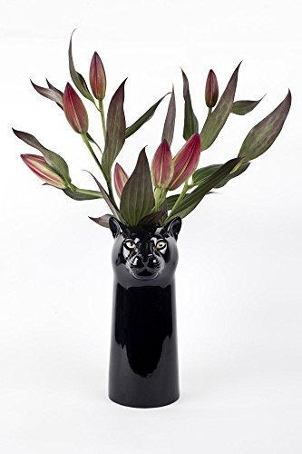 Quail Ceramics Panther-Blumenvase, groß